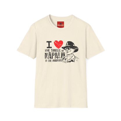 I  The Smell of Napalm T-Shirt — Retro Military Movie Quote Tee