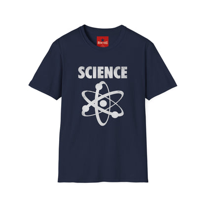 Science Atom Graphic T-Shirt — Retro STEM Tee for Scientists & Students