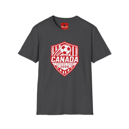 World Cup 2026 - Canada Soccer Team T‑Shirt — 2026 Crest Tee