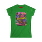 Festivals Collection: I LOVE FESTIVALS - Miami Style design round crew neck for Women