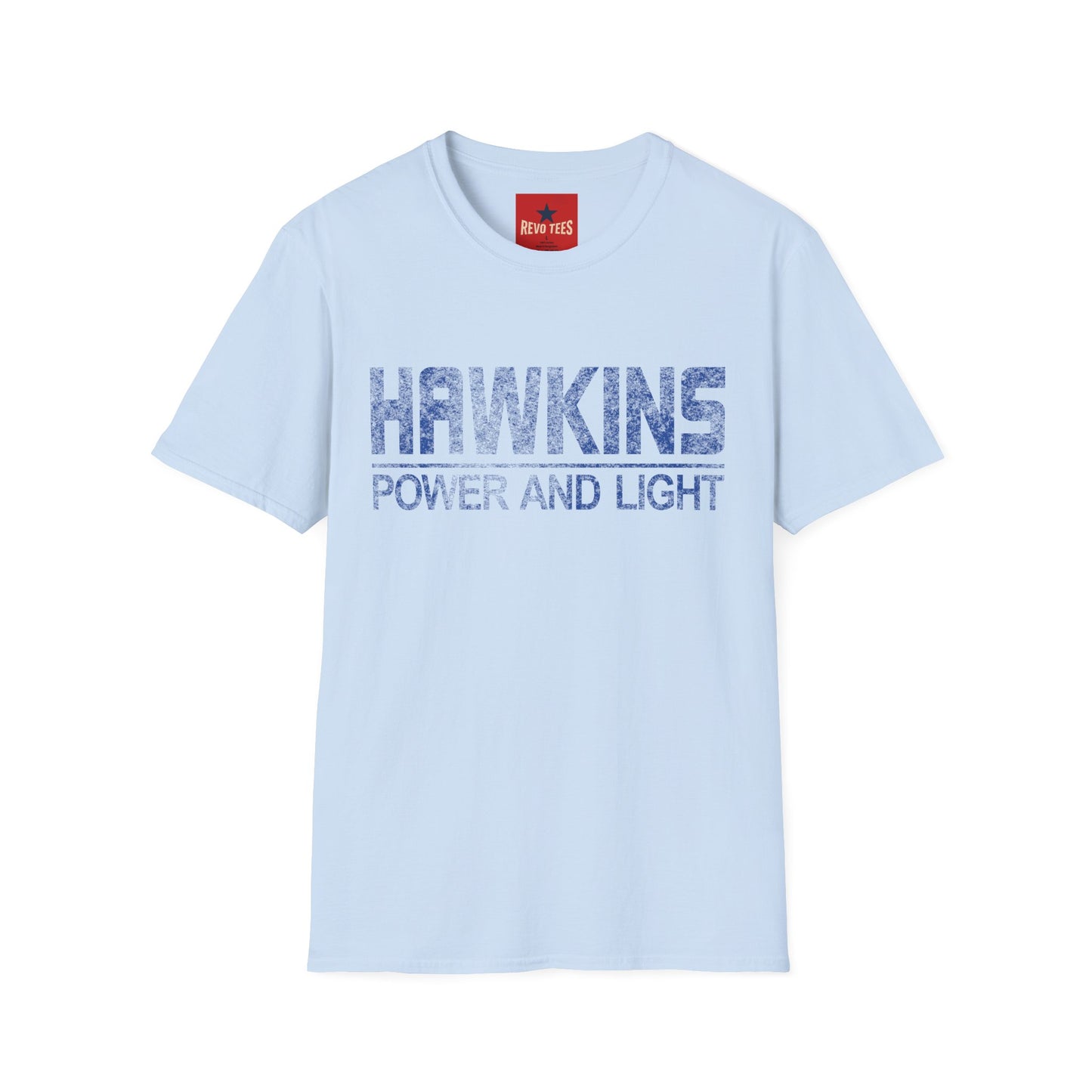 Hawkins Power & Light Vintage Logo T-Shirt