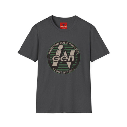 Gen Logo T-Shirt — Vintage 'International Genetic Technologies' Graphic Tee