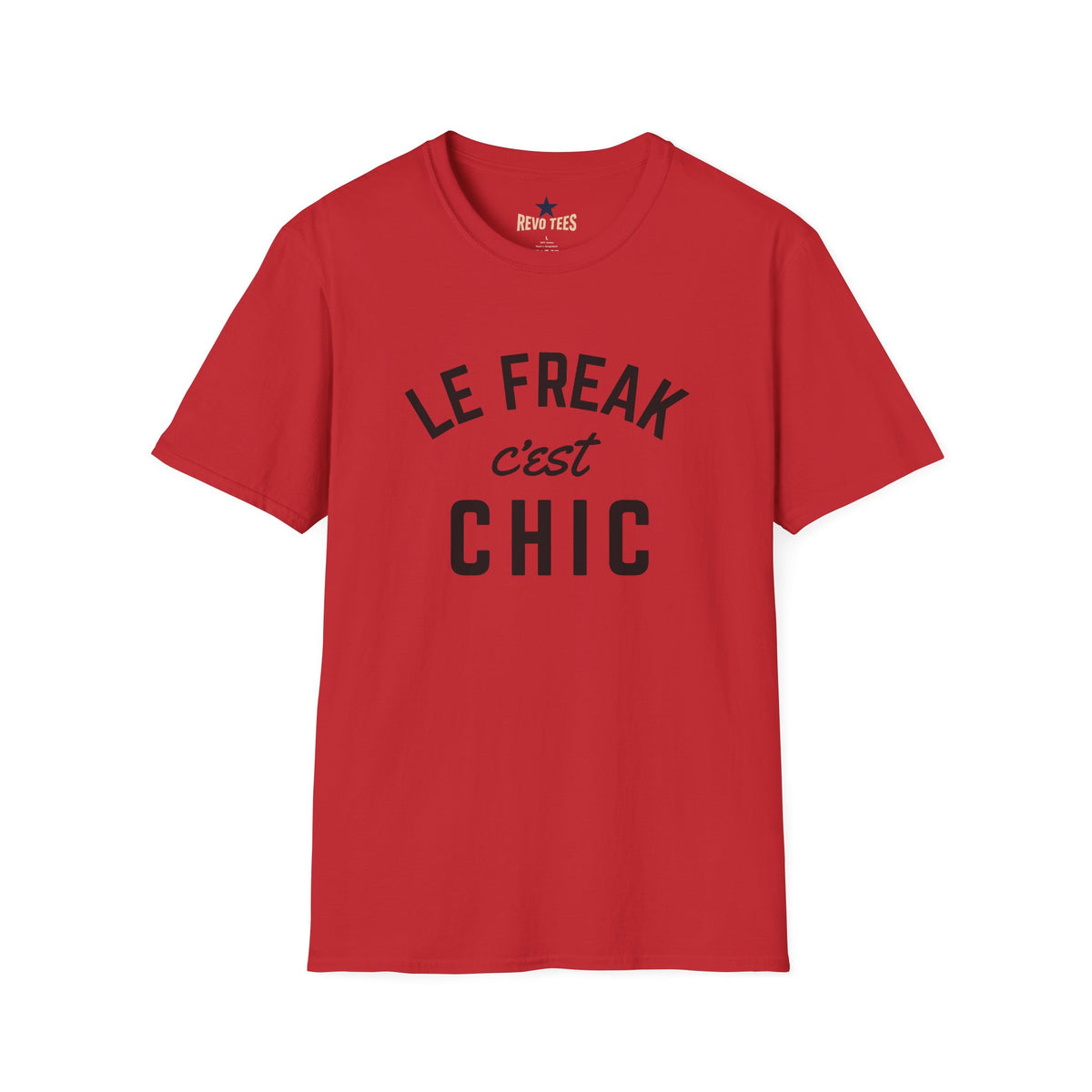 Revotees Le Freak Cest Chic French Retro Graphic T-Shirt