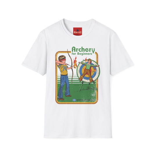 Revotees Archery for Beginners Retro Kids Archery Practice Graphic T-Shirt
