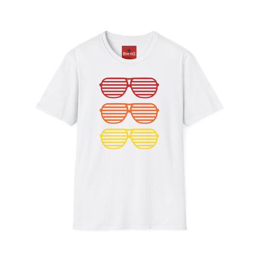T-Shirt — Retro Shutter Shades Gradient Graphic