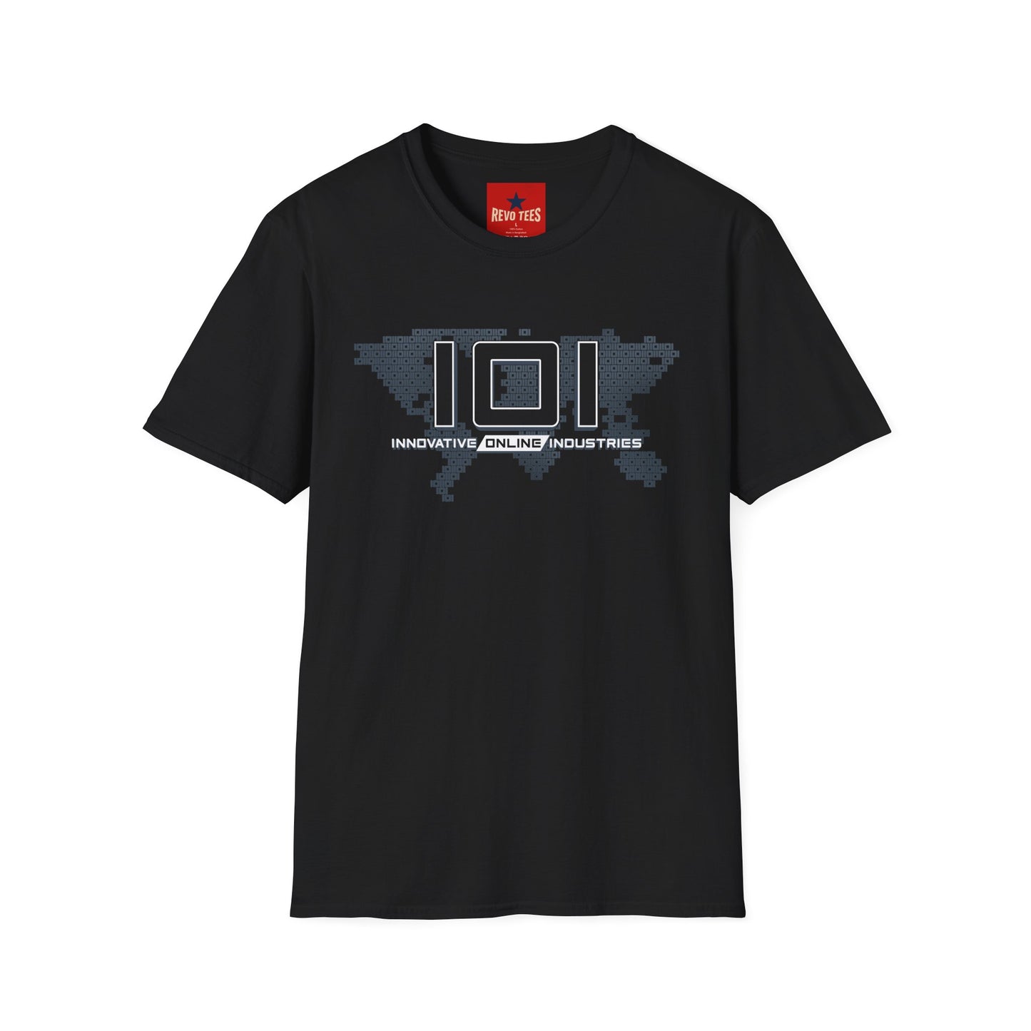 101 Innovative Online Industries T-Shirt — Tech Logo Graphic Tee