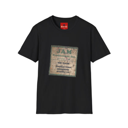 The Clash - San Antonio Fifth Tour - Unisex Softstyle T-Shirt