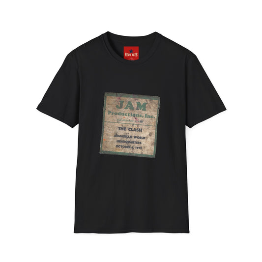 The Clash - San Antonio Fifth Tour - Unisex Softstyle T-Shirt