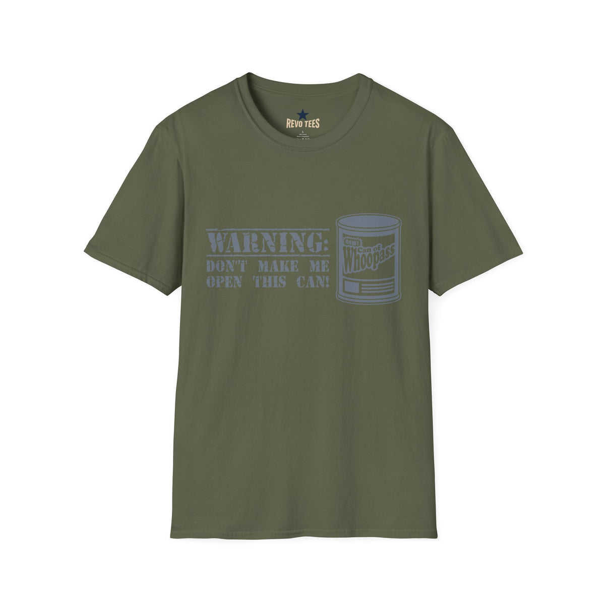 Revotees Warning Dont Make Me Open This Can Funny Whoopass Can Graphic T-Shirt - alternate view 8