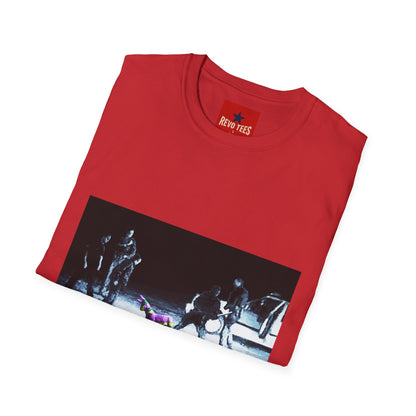 Banksy T-Shirt — Moody Night Street Scene Graphic Tee (12/05/01)