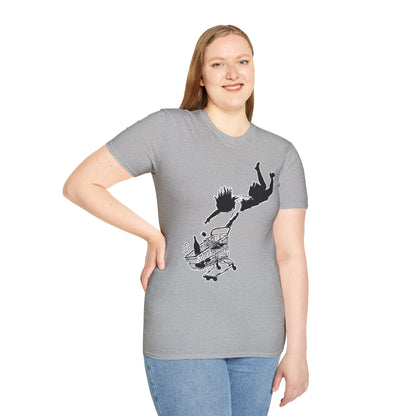 Banksy T-Shirt — Shop Til You Drop Silhouette Tee