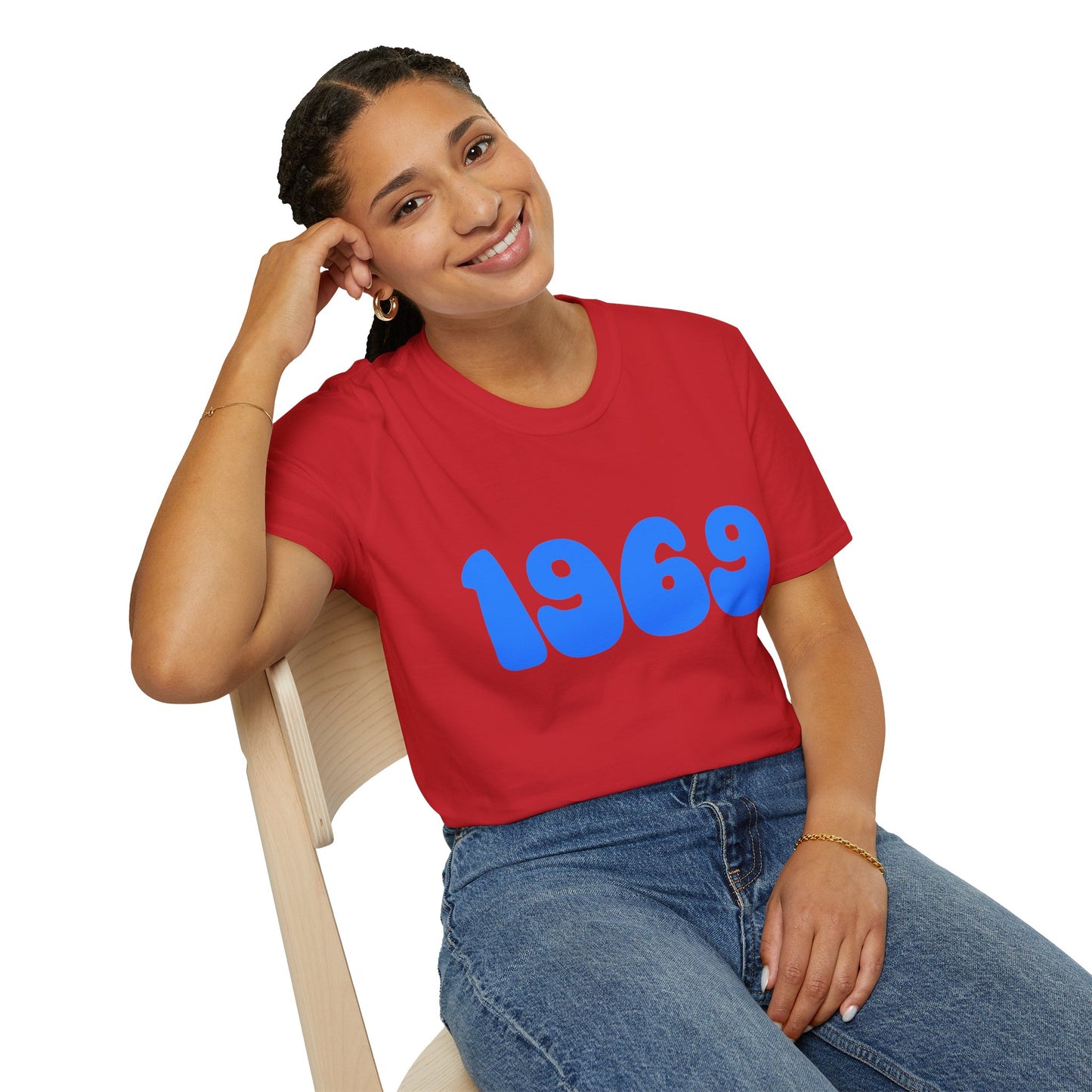 1969 Retro Year T-Shirt — Vintage 60s Birthday / Anniversary Tee