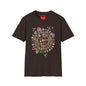 Retro Character Spiral T-Shirt — 80s Cartoon Cast Design