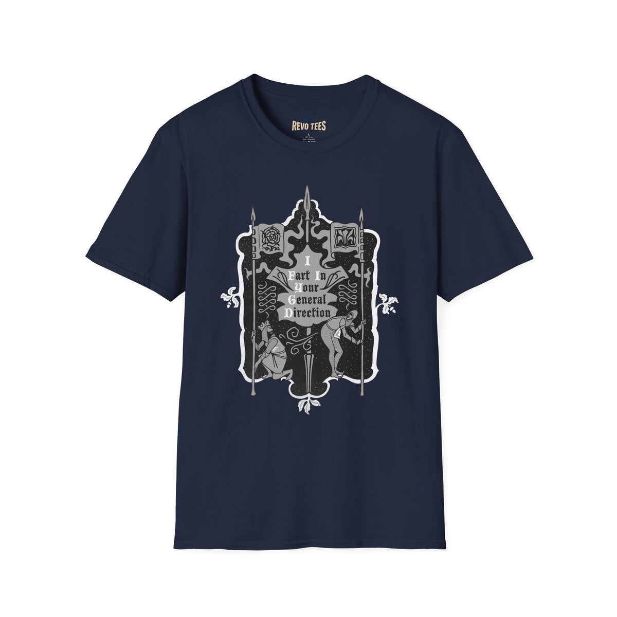 Revotees Fart in Your General Vintage Gothic Graphic T-Shirt - alternate view 10