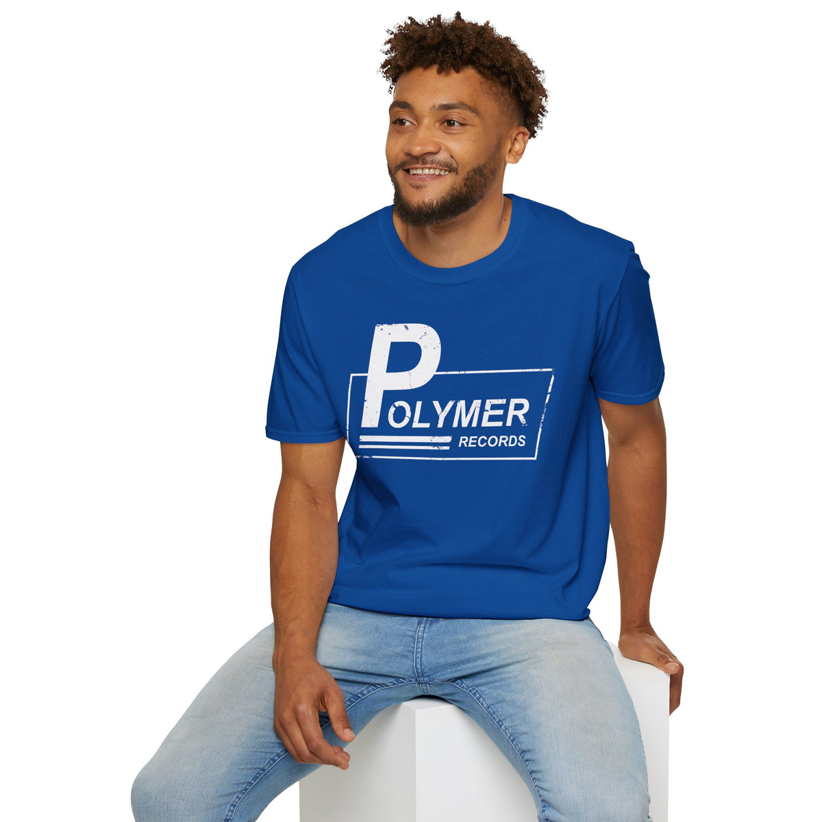 Revotees Polymer Records Iconic Label Unisex Softstyle T-Shirt - alternate view 12