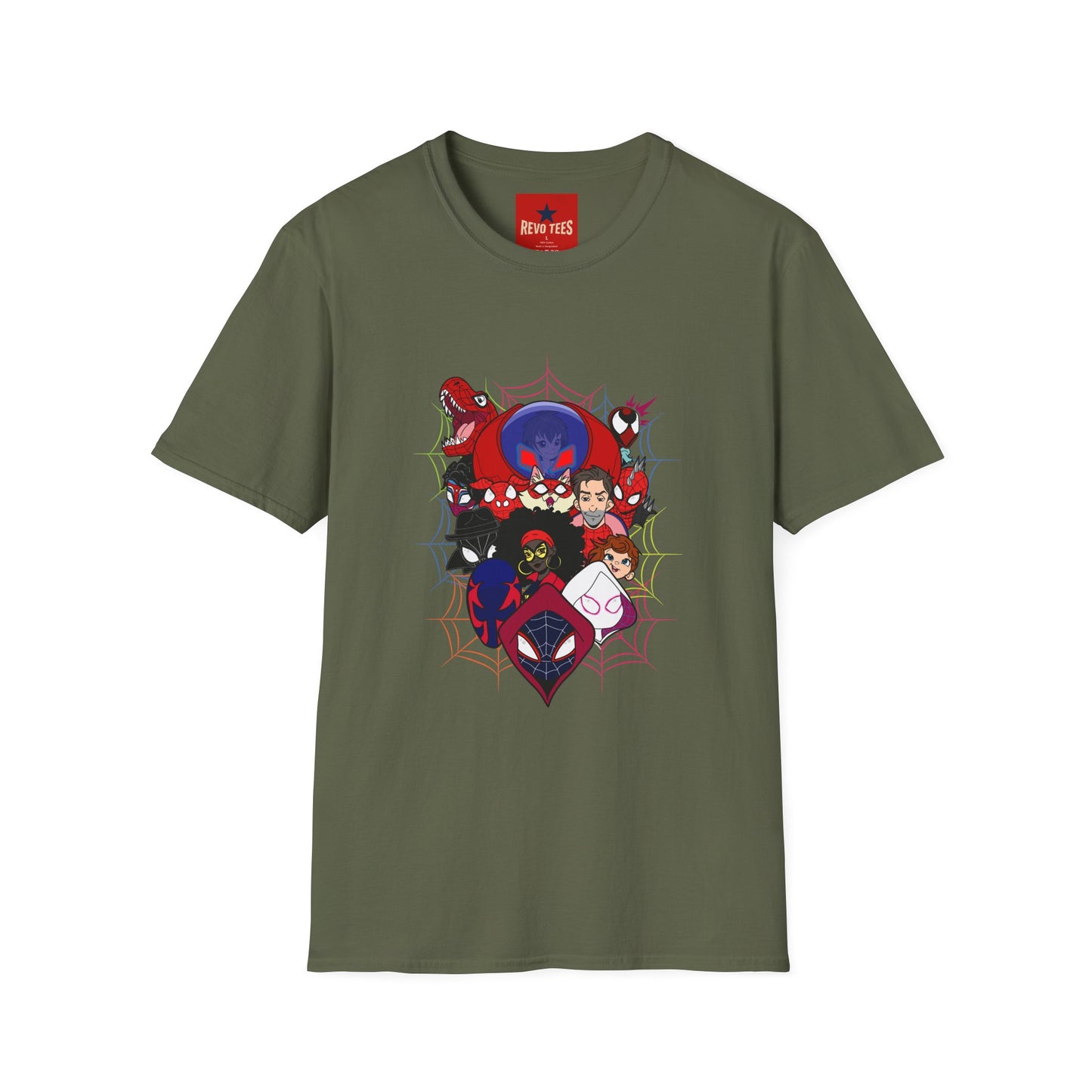 Spider-Verse Character Collage T-Shirt