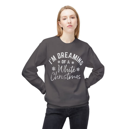 I'm Dreaming of a White Christmas - Lyrics on a Sweatshirt