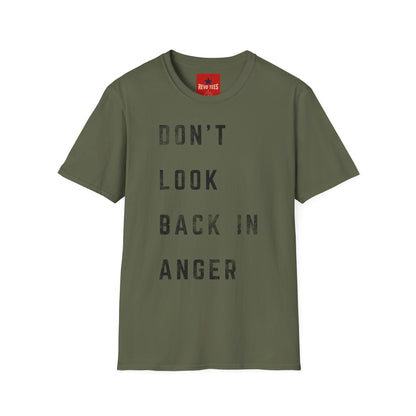 Don't Look Back In Anger T-Shirt — Retro Oasis Song Lyric Tee