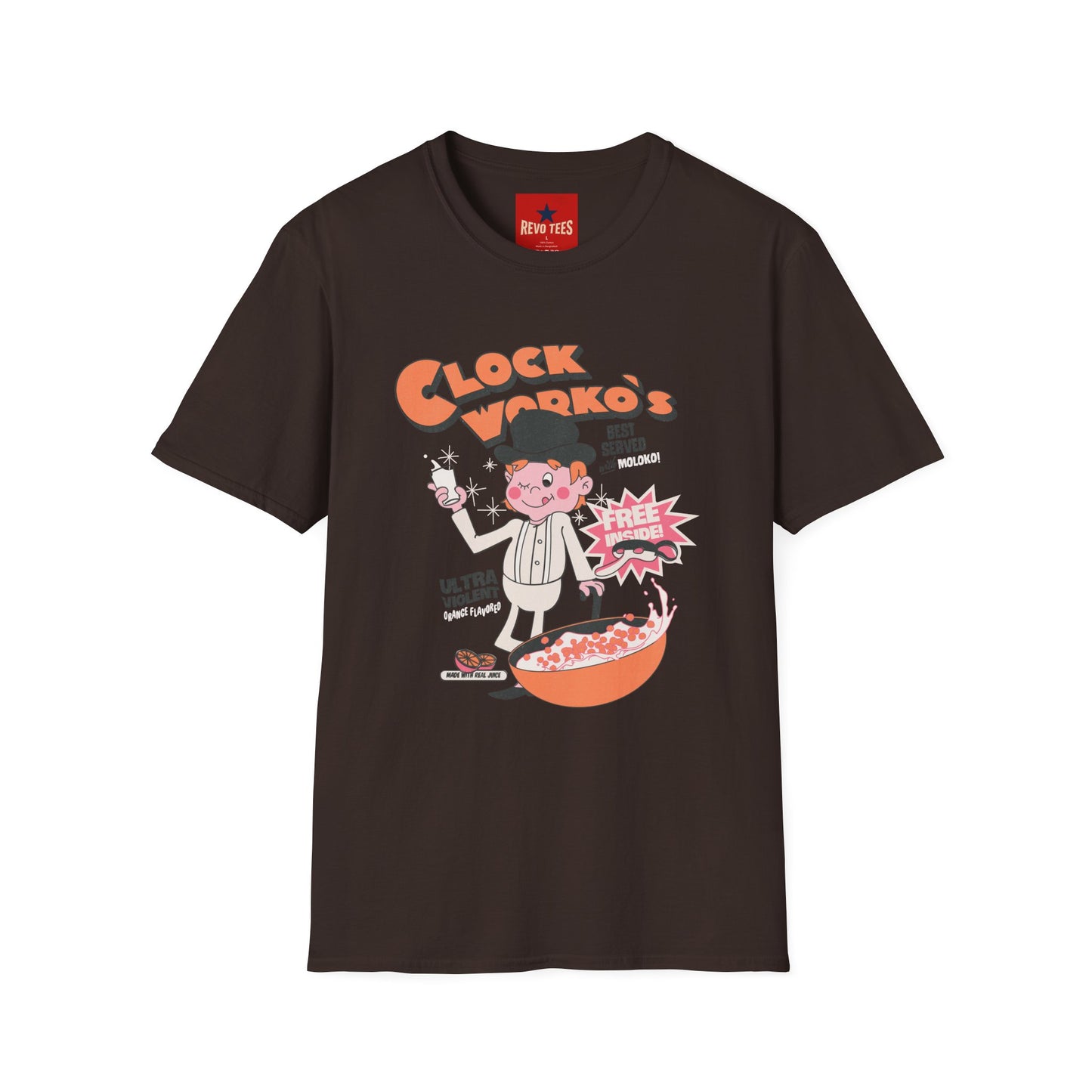 Clock Worko's Cereal Tee — Retro Cartoon Breakfast Shirt