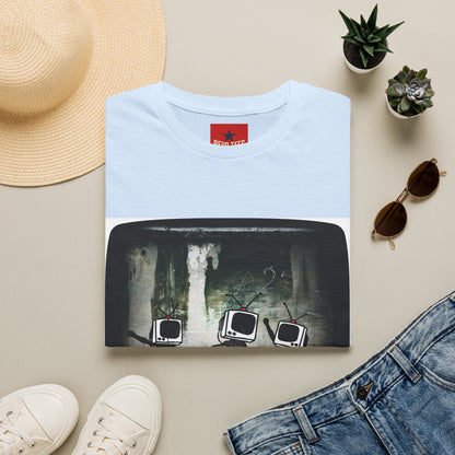 Banksy TV Head Graphic T-Shirt