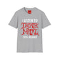 I Listen to Death Metal T-Shirt — Funny Goth / Metal Music Tee