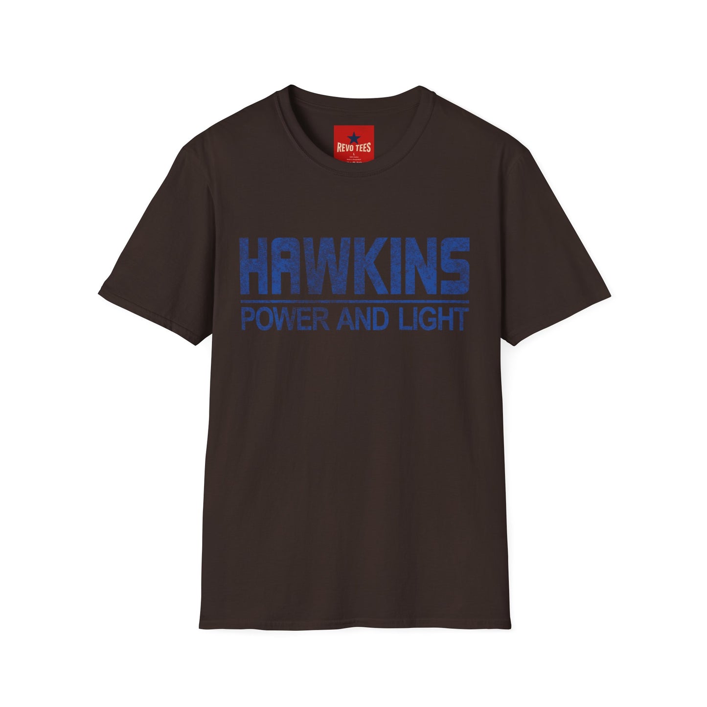 Hawkins Power & Light Vintage Logo T-Shirt