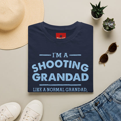 Shooting Grandad T‑Shirt — “I’m a Shooting Grandad” Funny Grandpa Gift
