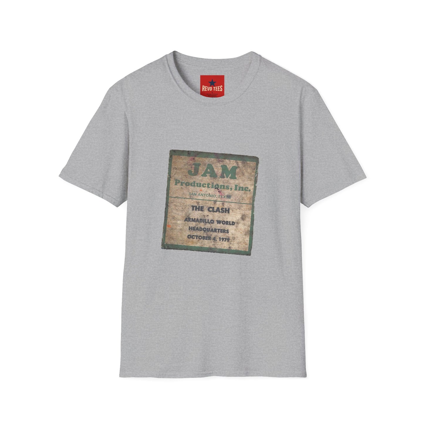 The Clash - San Antonio Fifth Tour - Unisex Softstyle T-Shirt