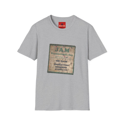 The Clash - San Antonio Fifth Tour - Unisex Softstyle T-Shirt