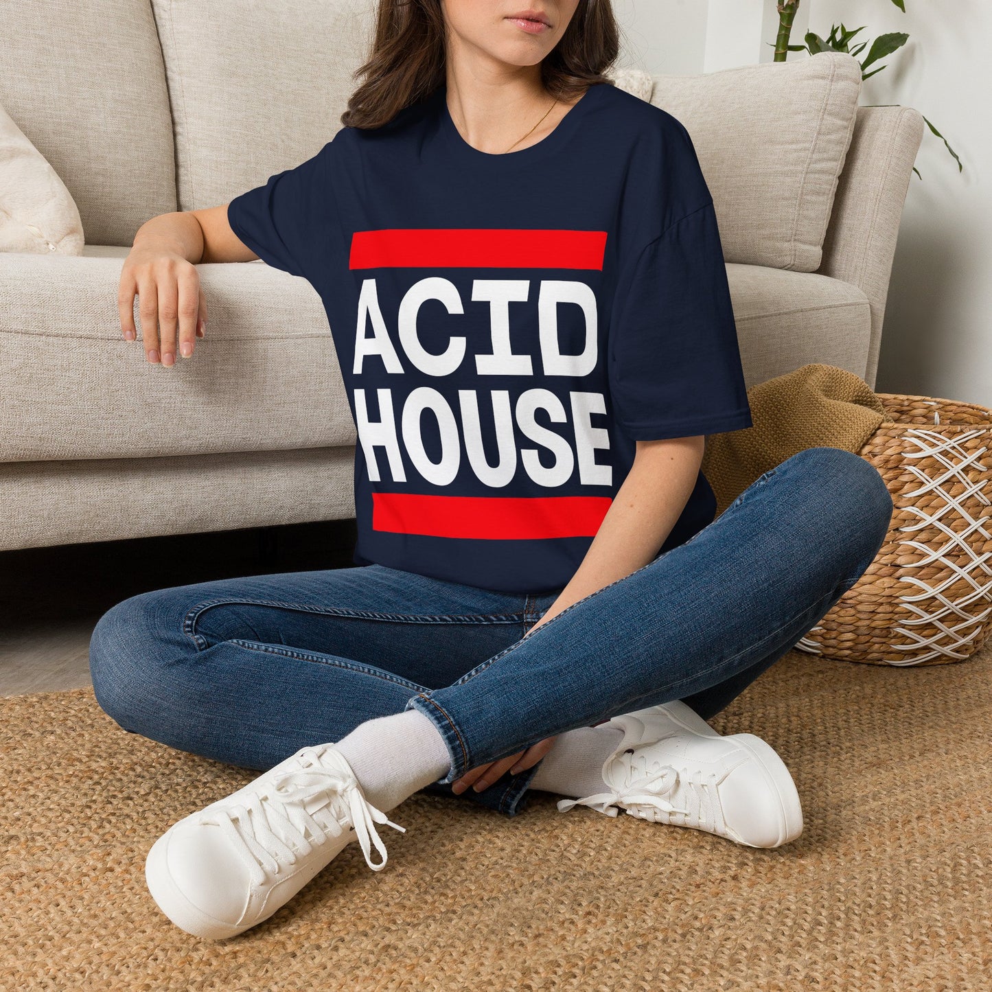 Acid House T-Shirt — Retro Rave Music Tee