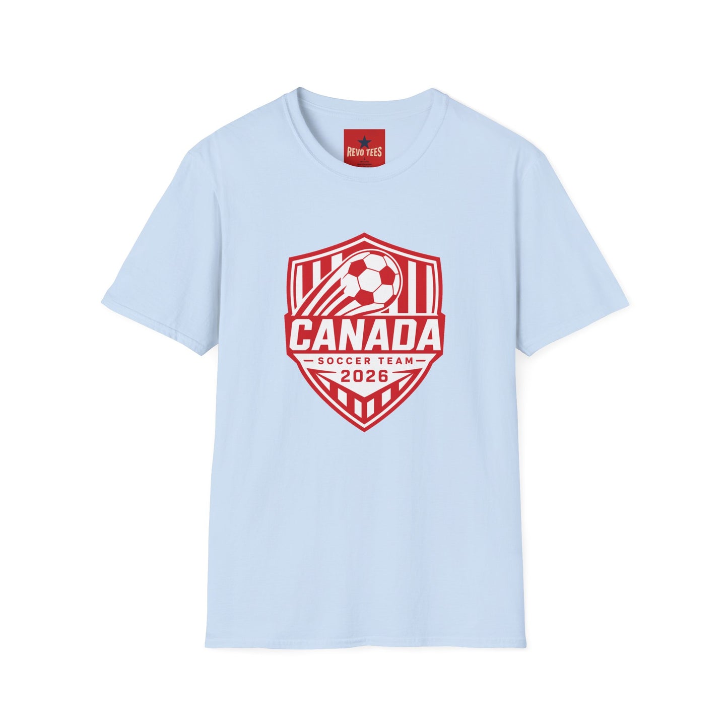 World Cup 2026 - Canada Soccer Team T‑Shirt — 2026 Crest Tee