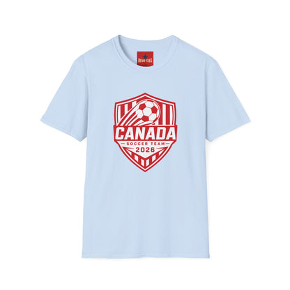 World Cup 2026 - Canada Soccer Team T‑Shirt — 2026 Crest Tee