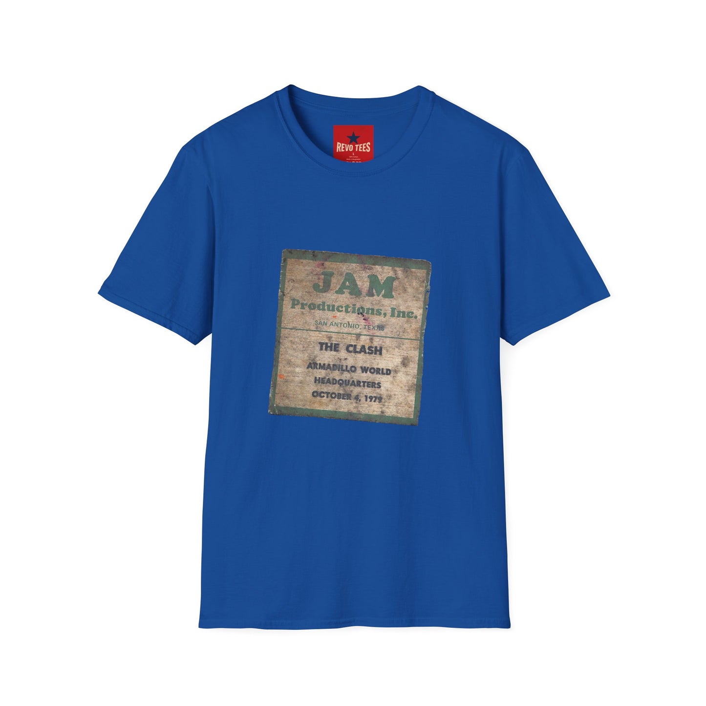 The Clash - San Antonio Fifth Tour - Unisex Softstyle T-Shirt