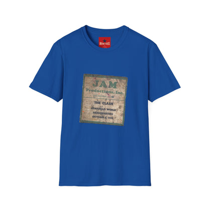 The Clash - San Antonio Fifth Tour - Unisex Softstyle T-Shirt