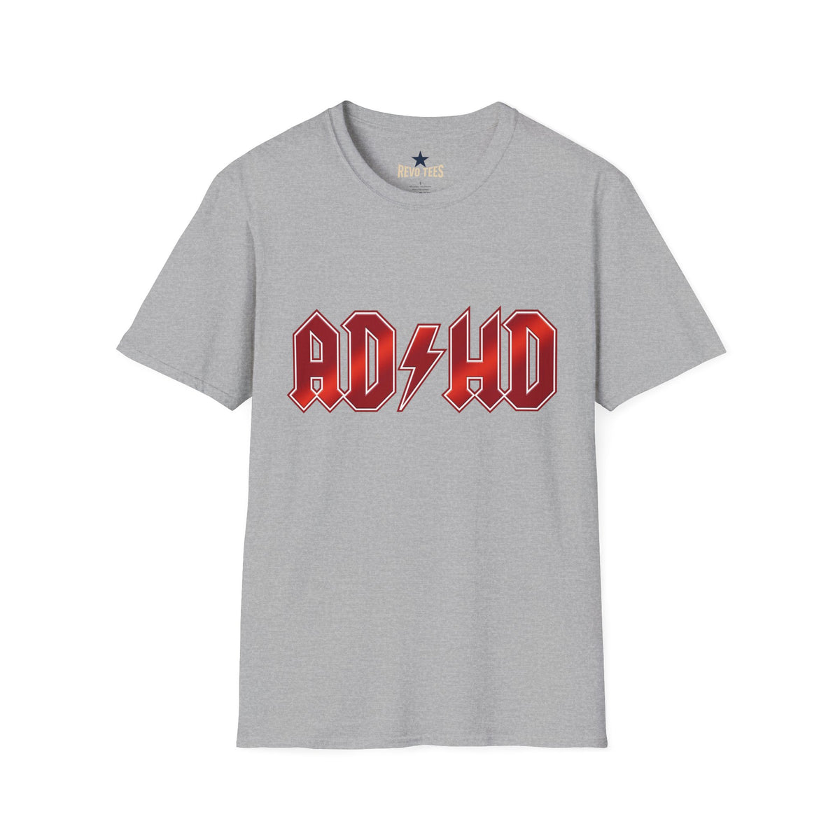 Revotees Adhd Funny Unisex Softstyle T-Shirt