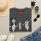 Banksy Graphic T-Shirt — Retro Satirical Parade Design