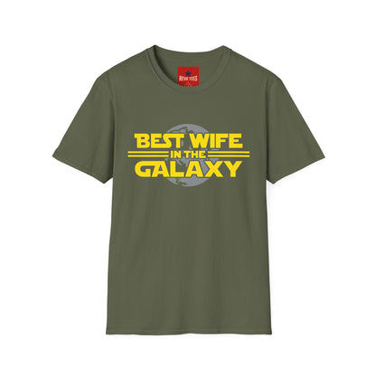 Best Wife in the Galaxy T-Shirt — Funny Sci‑Fi Gift for Wives