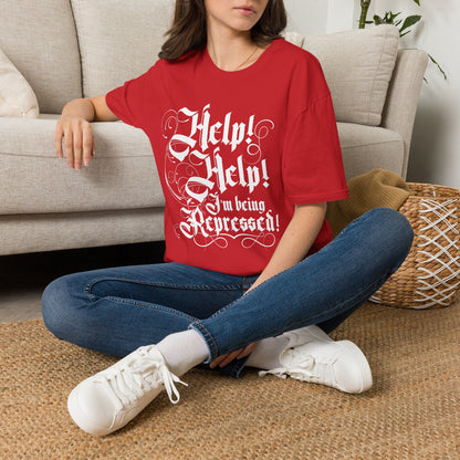 Help I am Being Repressed - Unisex Softstyle T-Shirt