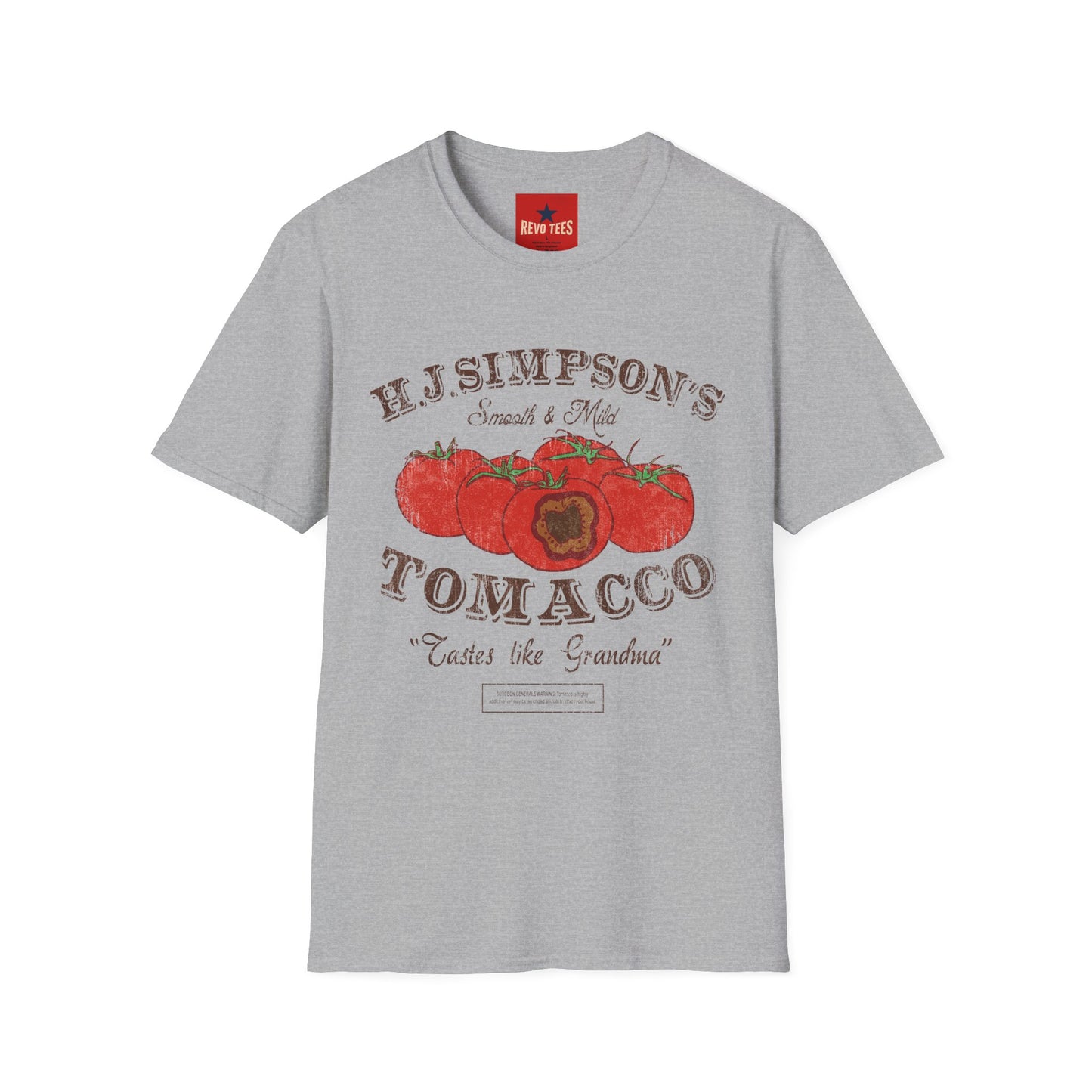 Tomacco Vintage Farm T‑Shirt — H.J. Simpson’s ‘Smash & Mild’ Graphic Tee