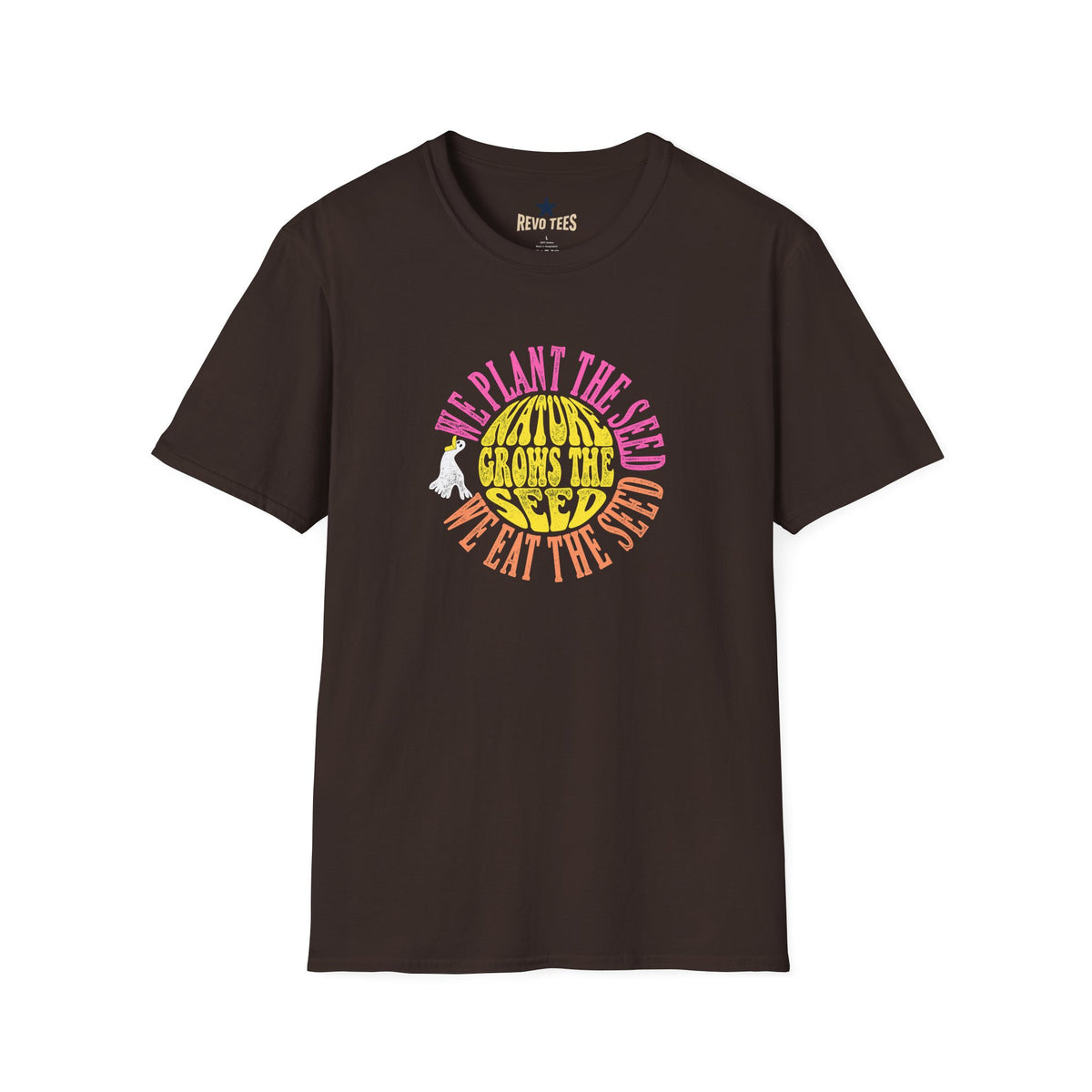 Revotees Here Comes the Sun Lyrics Unisex Softstyle T-Shirt - alternate view 6
