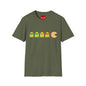 Retro Pixel Arcade T-Shirt — Pac-Man Style Pizza Game Tee
