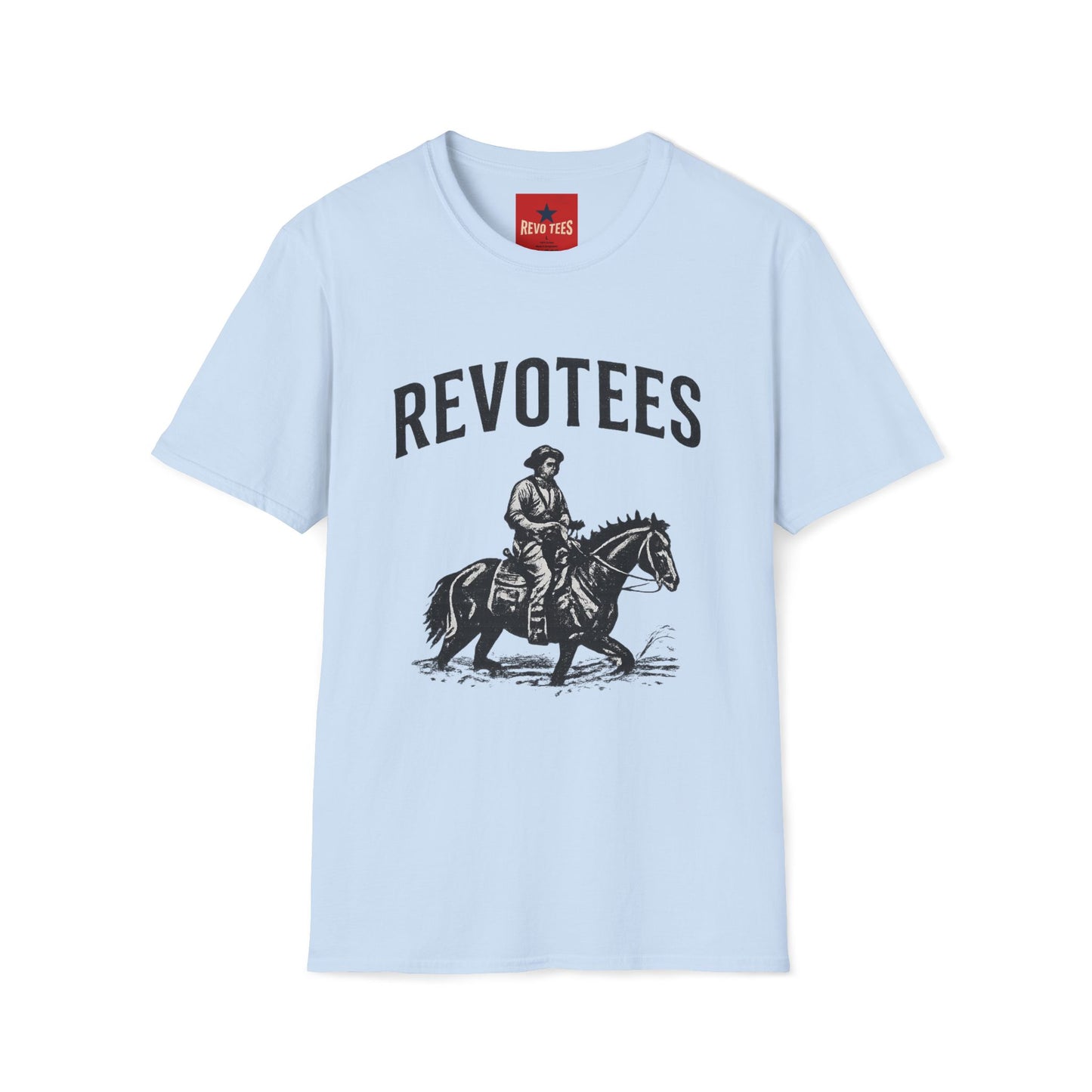 Revotees Vintage Western T-Shirt — Cowboy Horse Graphic Tee