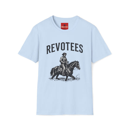 Revotees Vintage Western T-Shirt — Cowboy Horse Graphic Tee