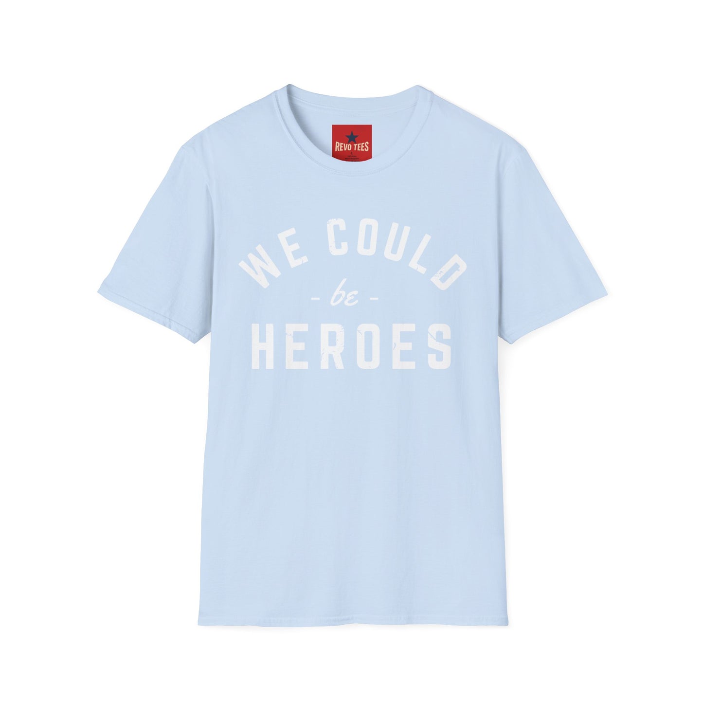 We Could Be Heroes - David Bowie - Unisex Softstyle T-Shirt