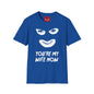 You're My Wife Now T-Shirt — Creepy Mask Face Graphic Tee for Horror Fans