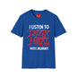I Listen to Death Metal T-Shirt — Funny Goth / Metal Music Tee