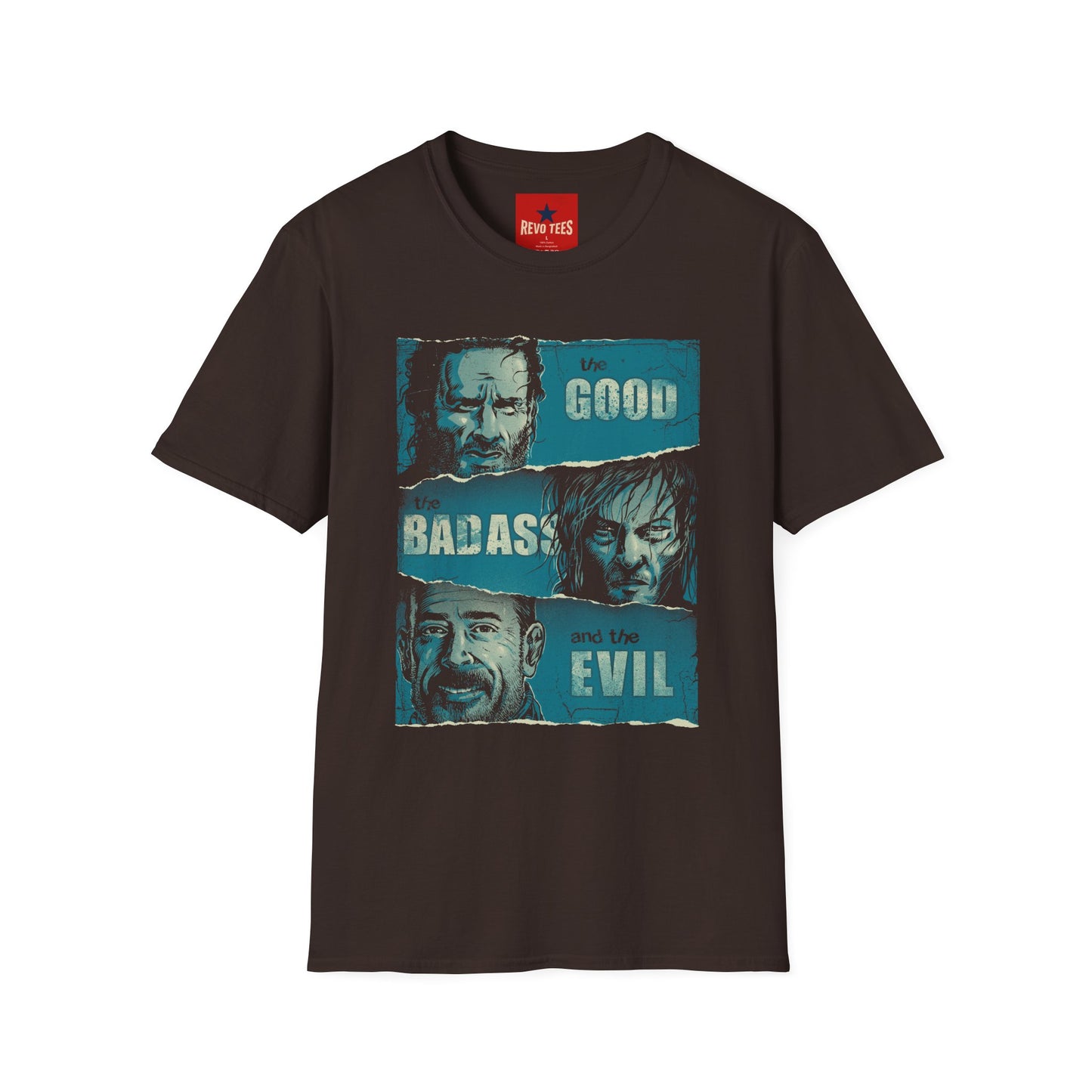 The Good, The Badass, The Evil T-Shirt — Retro Western Movie Tribute Tee