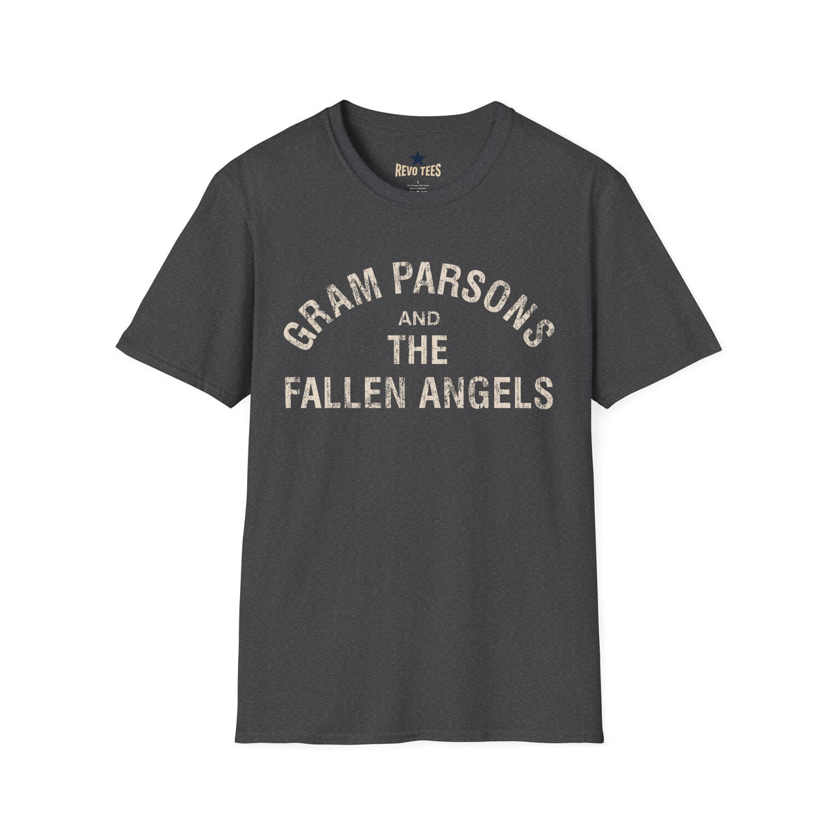 Revotees Gram Parsons Unisex Softstyle T-Shirt - alternate view 6