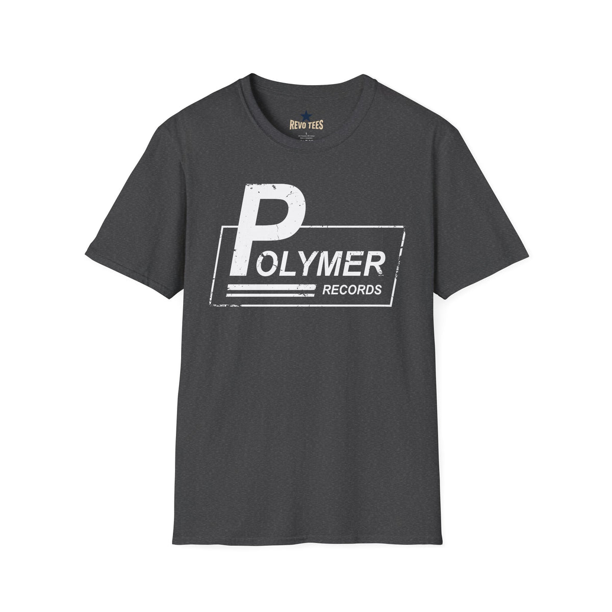 Revotees Polymer Records Iconic Label Unisex Softstyle T-Shirt