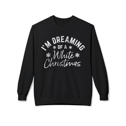 I'm Dreaming of a White Christmas - Lyrics on a Sweatshirt